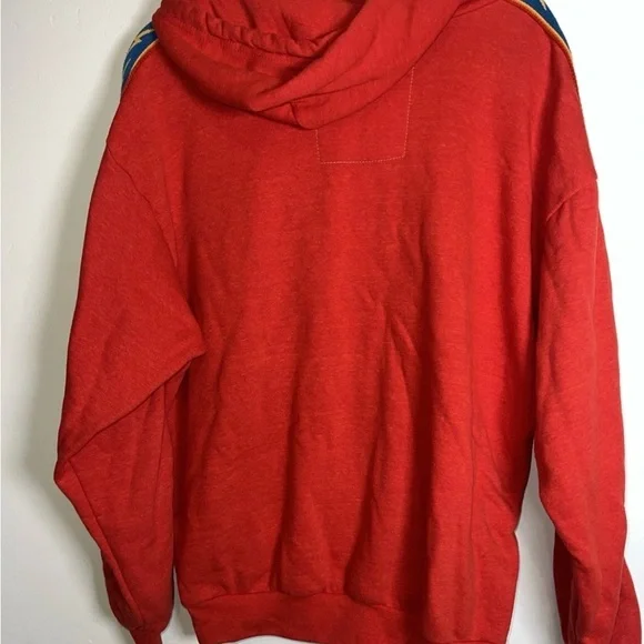 Aviator Nation Red Hoodie with Embroidered Lightening Bolts Medium - Picture 5 of 6